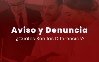 Diferencias entre aviso y denuncia en El Salvador